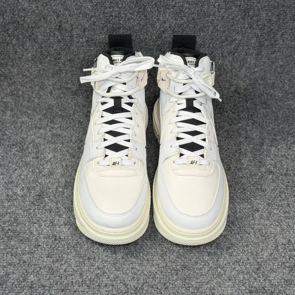 Nike Air Force 1 High Utility 2.0 Shoes Women 9 Summit White Black Retro Leather